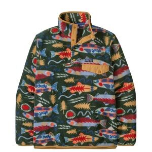 Patagonia Synchilla Fleece Pullover -Salmon Energy